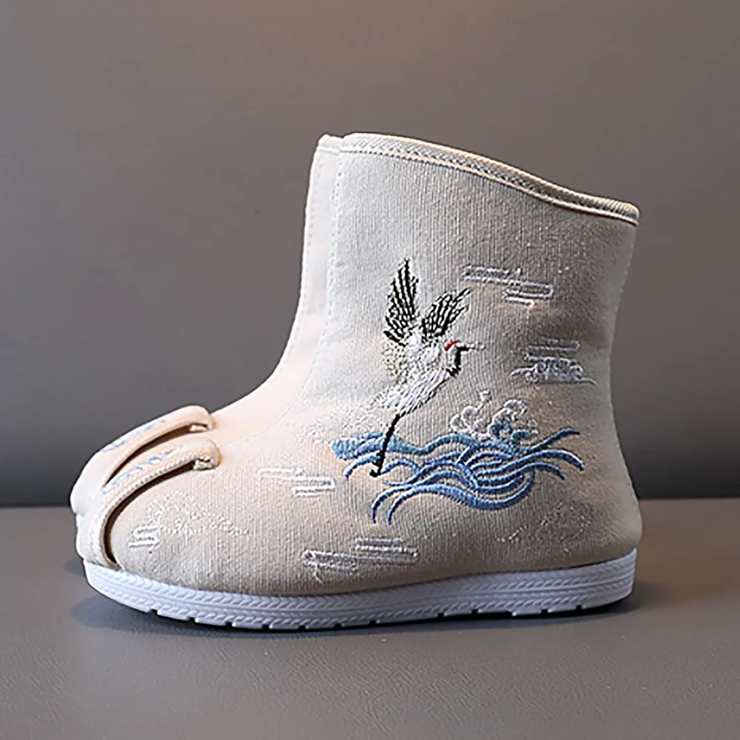 Snow Boots Boys Cloth Shoes Children Embroidered Shoes Boys Shoes Boots Chinese New Year Shoes for Boys Fashion