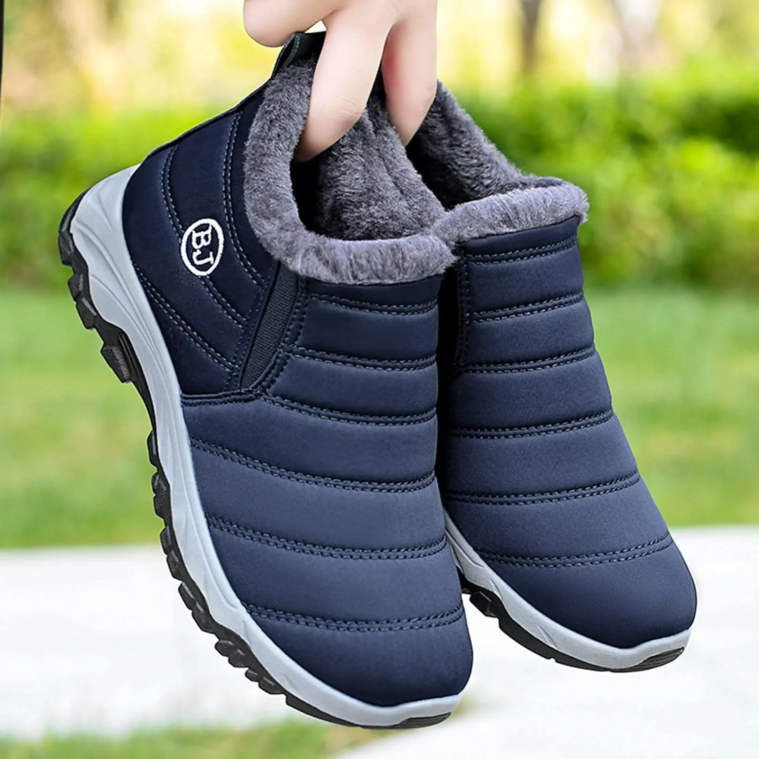 Snow Boots Women Wide Ladies Slip On Winter Boots Snow Boots for Women Winter Boot with Comfort Womens Snow Ankle Boot Black Boots for Women Winter Booties for Men