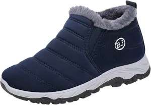 Snow Boots Women Wide Ladies Slip On Winter Boots Snow Boots for Women Winter Boot with Comfort Womens Snow Ankle Boot Black Boots for Women Winter Booties for Men