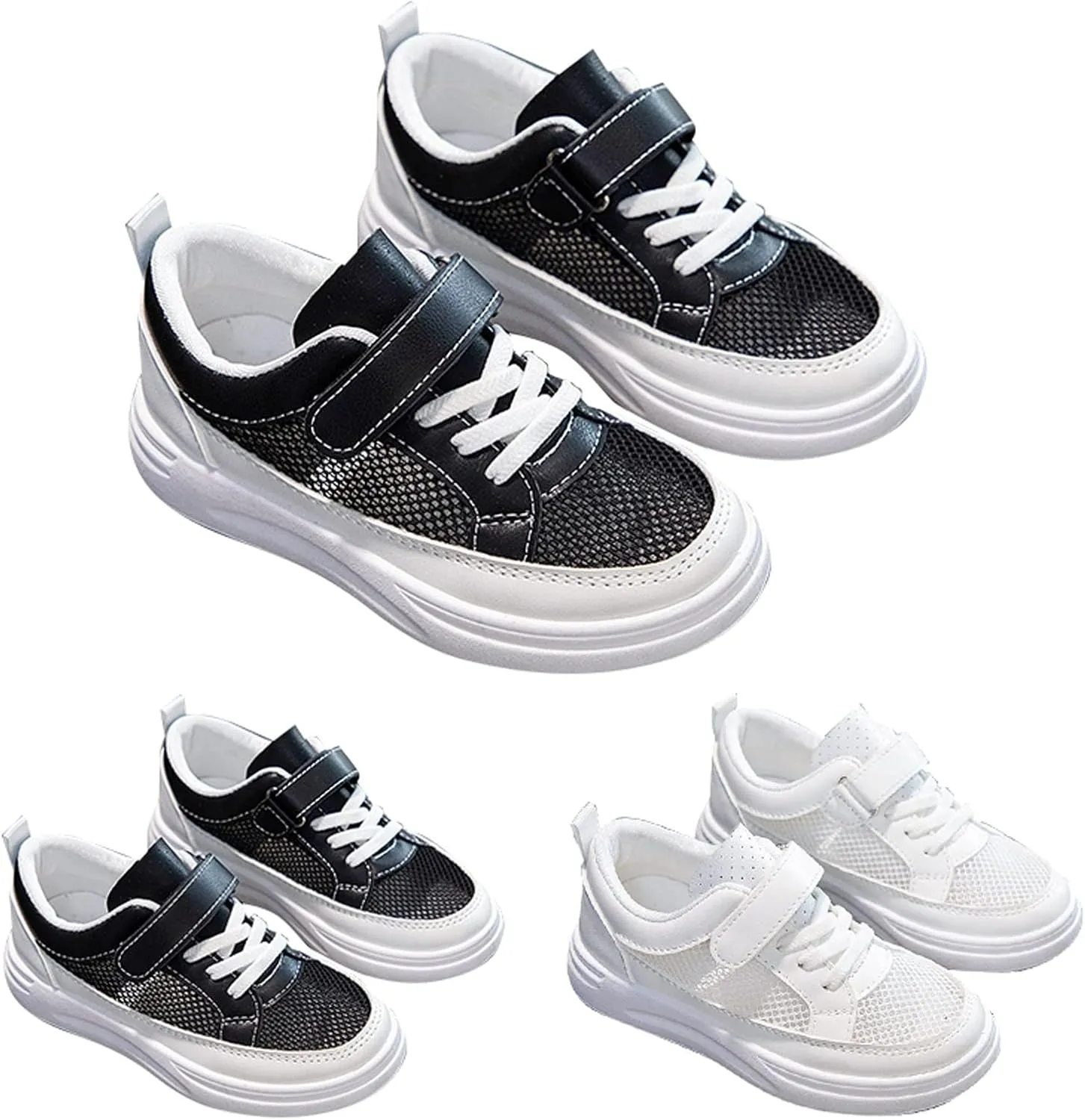 Spring and Summer New Mesh Breathable Non Slip Children's Casual Sports Shoes Kid Shoes for Girls Size 13