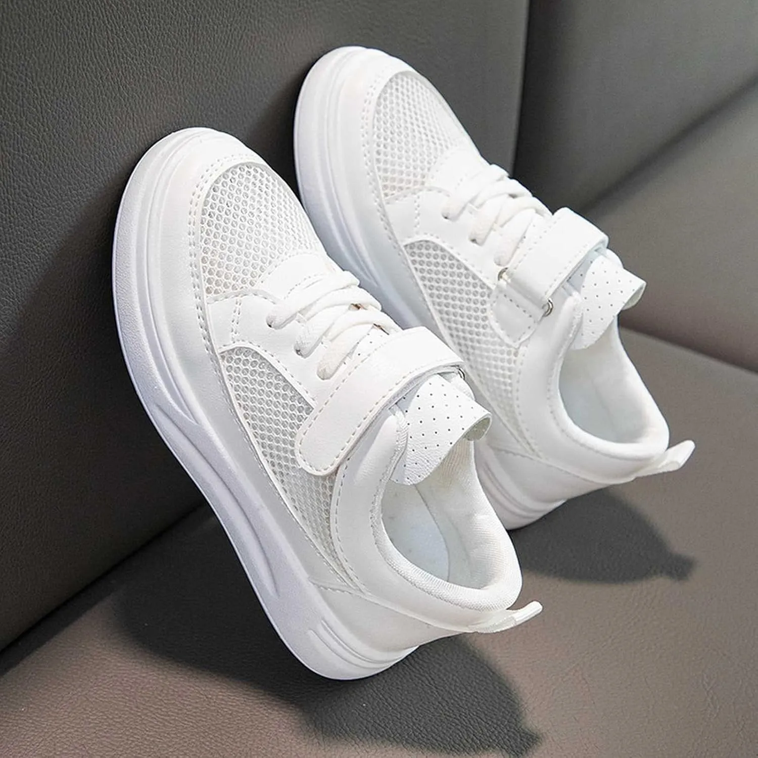 Spring and Summer New Mesh Breathable Non Slip Children's Casual Sports Shoes Kid Shoes for Girls Size 13
