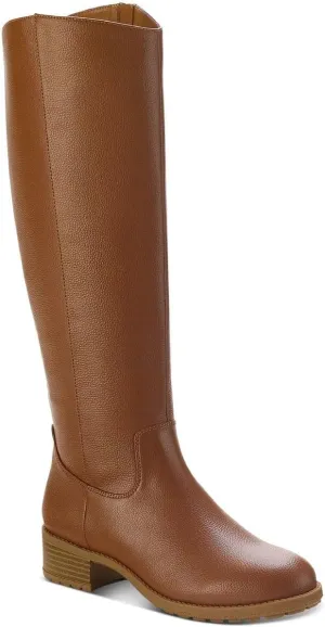 Style & Co. Womens Graciee Faux Leather Knee-High Boots Brown 5.5 Medium (B,M)