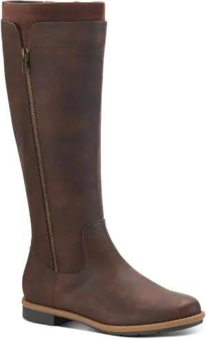 Style & Co. Womens Olliee Faux Leather Tall Knee-High Boots
