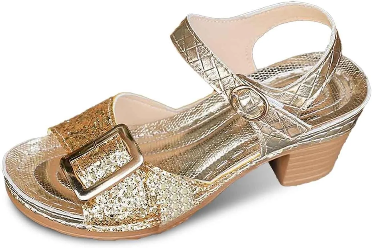 Stylish Women's Open Toe Sandals With Sparkling Embellishments And Wedge Heel For Summer Casual Outings Beach