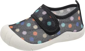 Summer New Hollowed Breathable Mesh Shoes Boys Baotou Anti Kick Sandals Girls Solid Color Toddler Girls Shoes Size 8