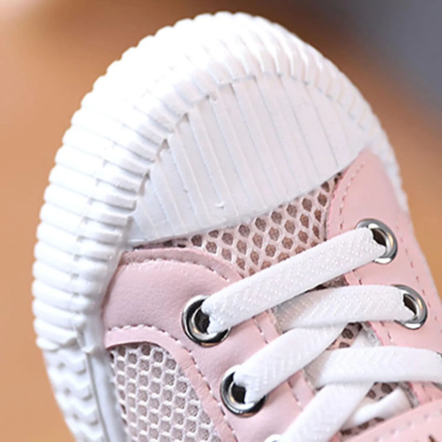 Summer Thin Mesh Rubber Sole Lightweight Breathable Non Slip Children's Casual Sports Shoes Baby Girl Walking Shoes