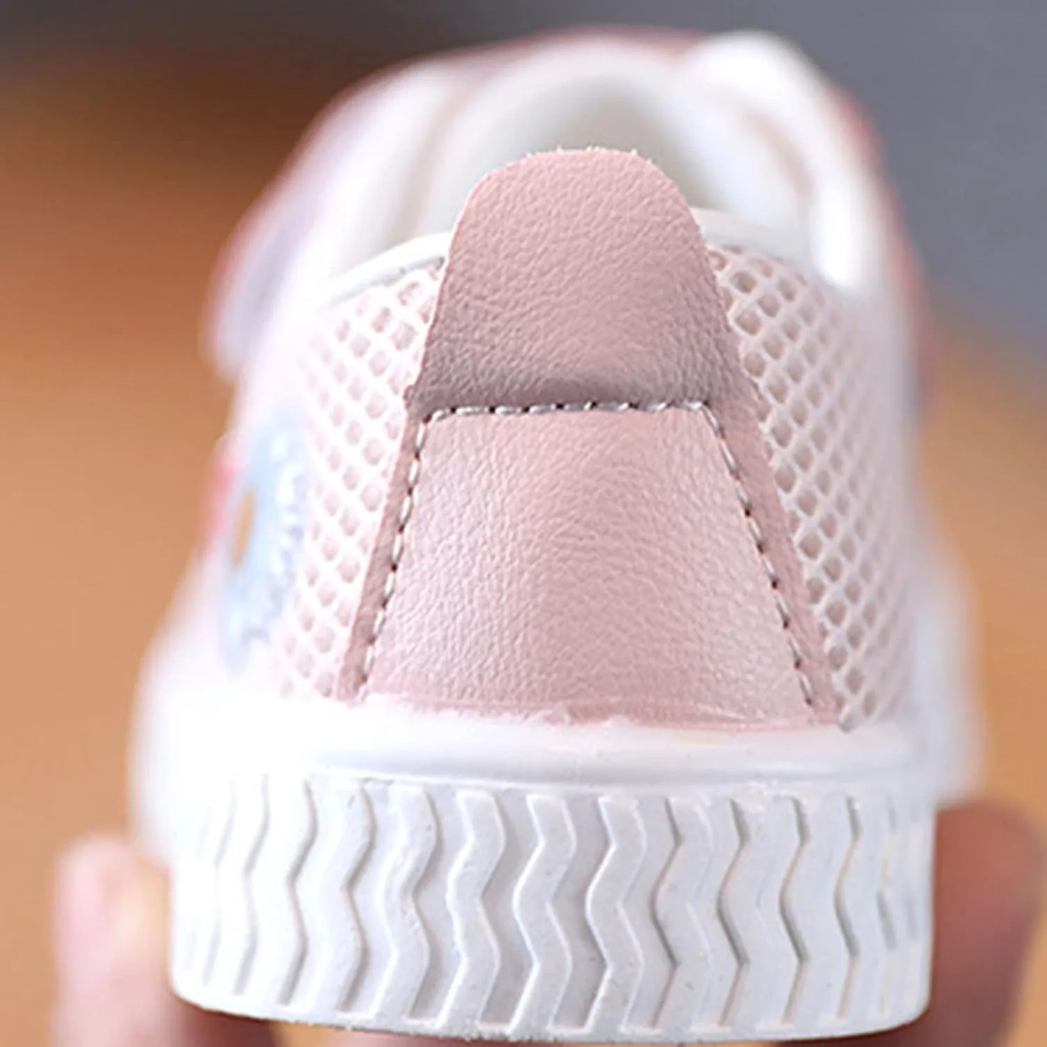 Summer Thin Mesh Rubber Sole Lightweight Breathable Non Slip Children's Casual Sports Shoes Baby Girl Walking Shoes