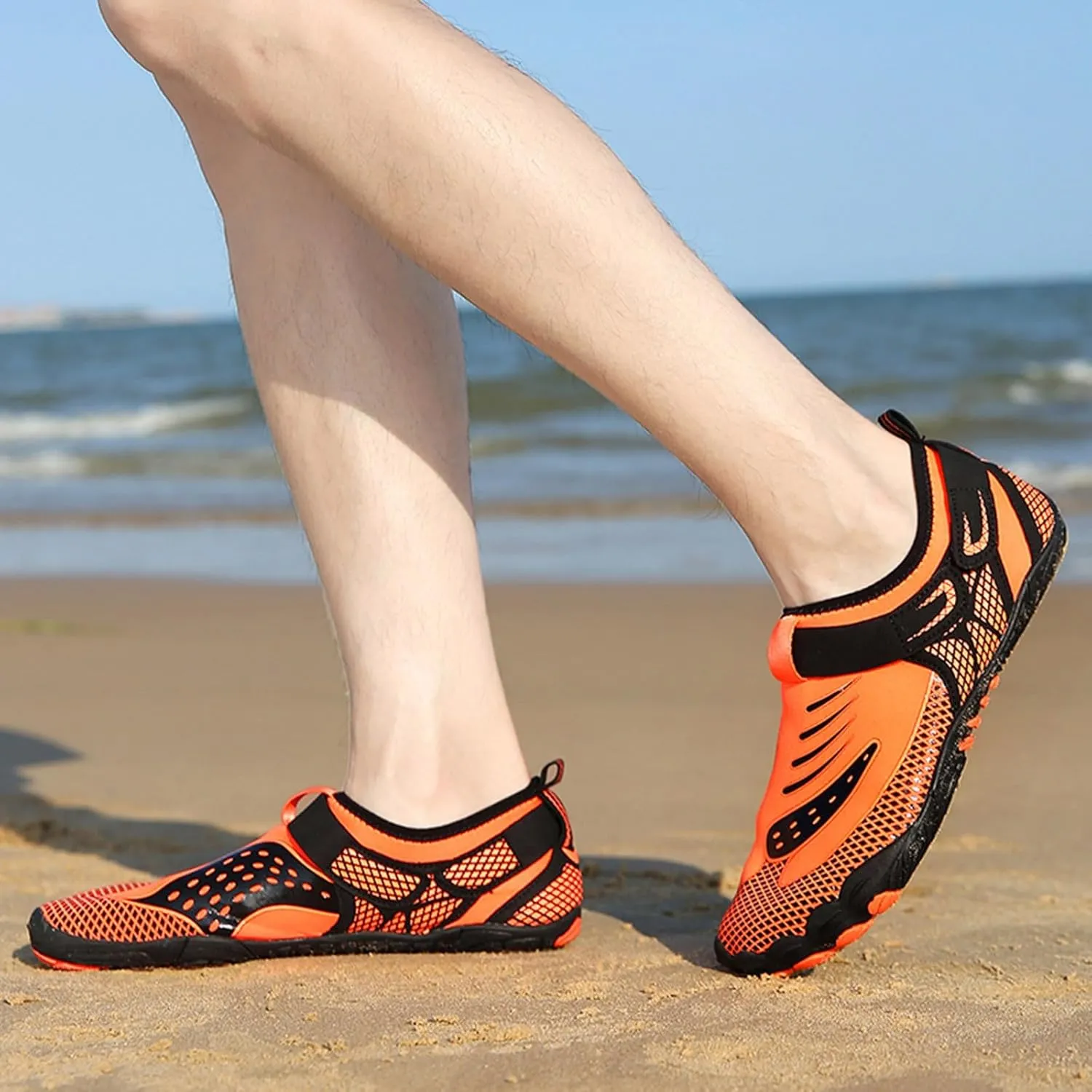 Swim Shoes for Women Men Quick Dry Aqua Barefoot Beach Pool Surf Yoga Hiking Kayaking Lightweight Non Slip Water Sports Shoes