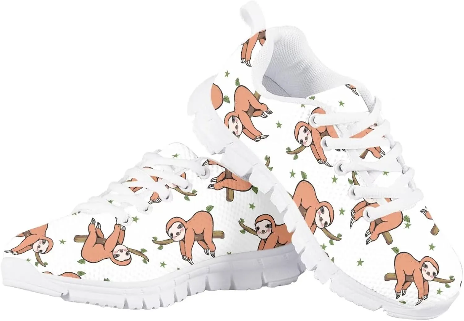 SYtrade Girls Tennis Shoes Kids Lightweight Breathable Sneakers Lace-up Running Athletic Shoes