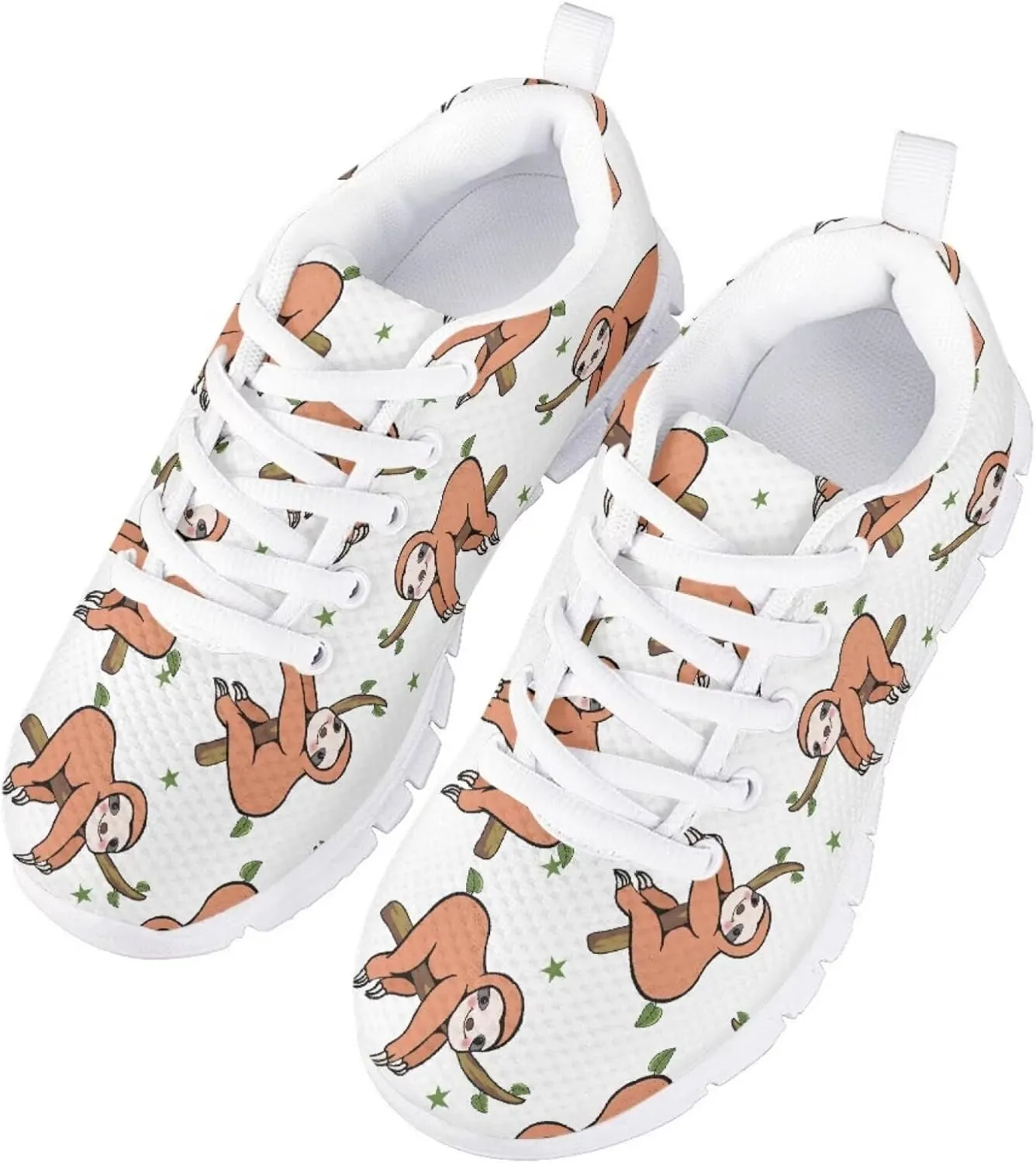 SYtrade Girls Tennis Shoes Kids Lightweight Breathable Sneakers Lace-up Running Athletic Shoes