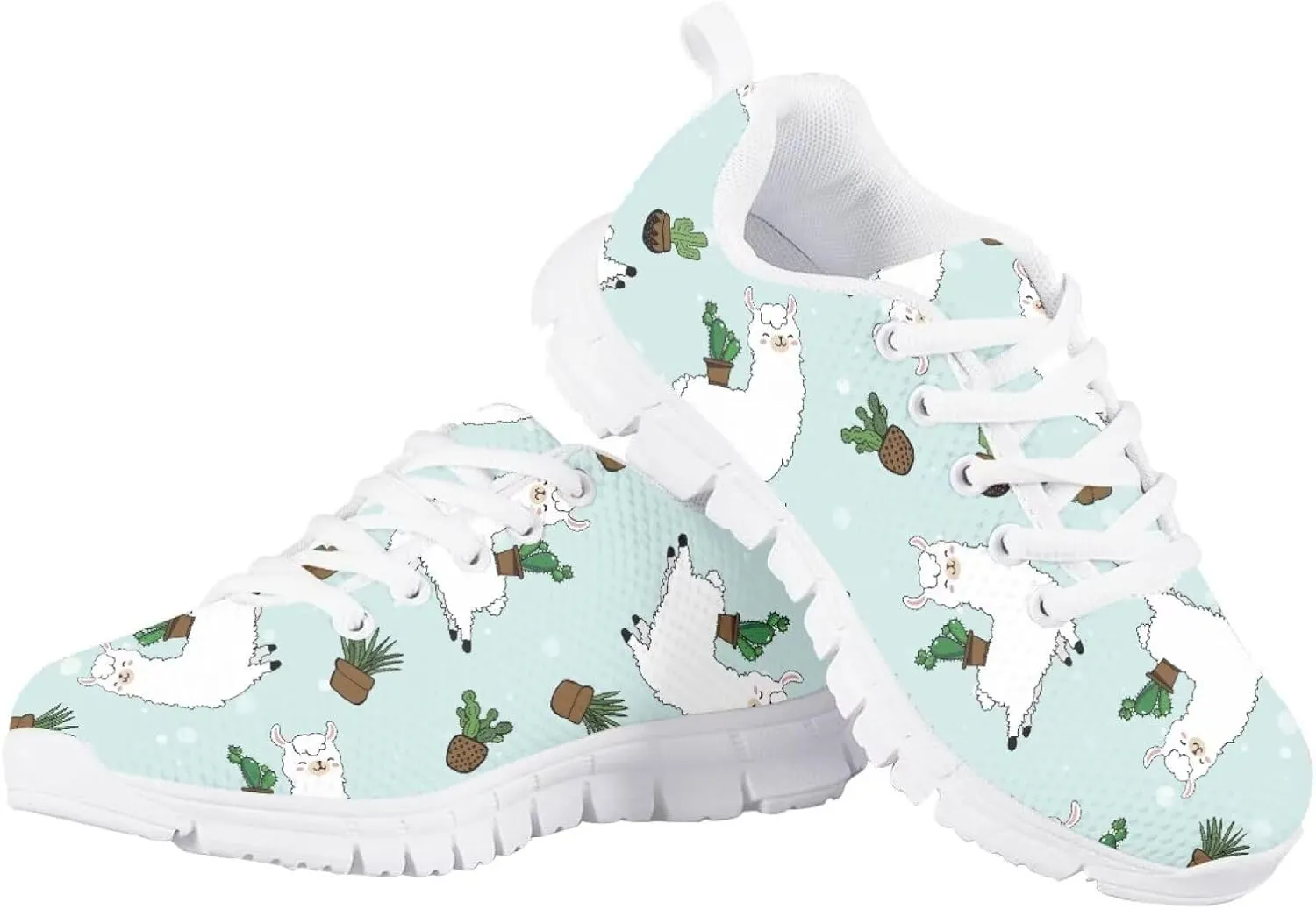 SYtrade Girls Tennis Shoes Kids Lightweight Breathable Sneakers Lace-up Running Athletic Shoes