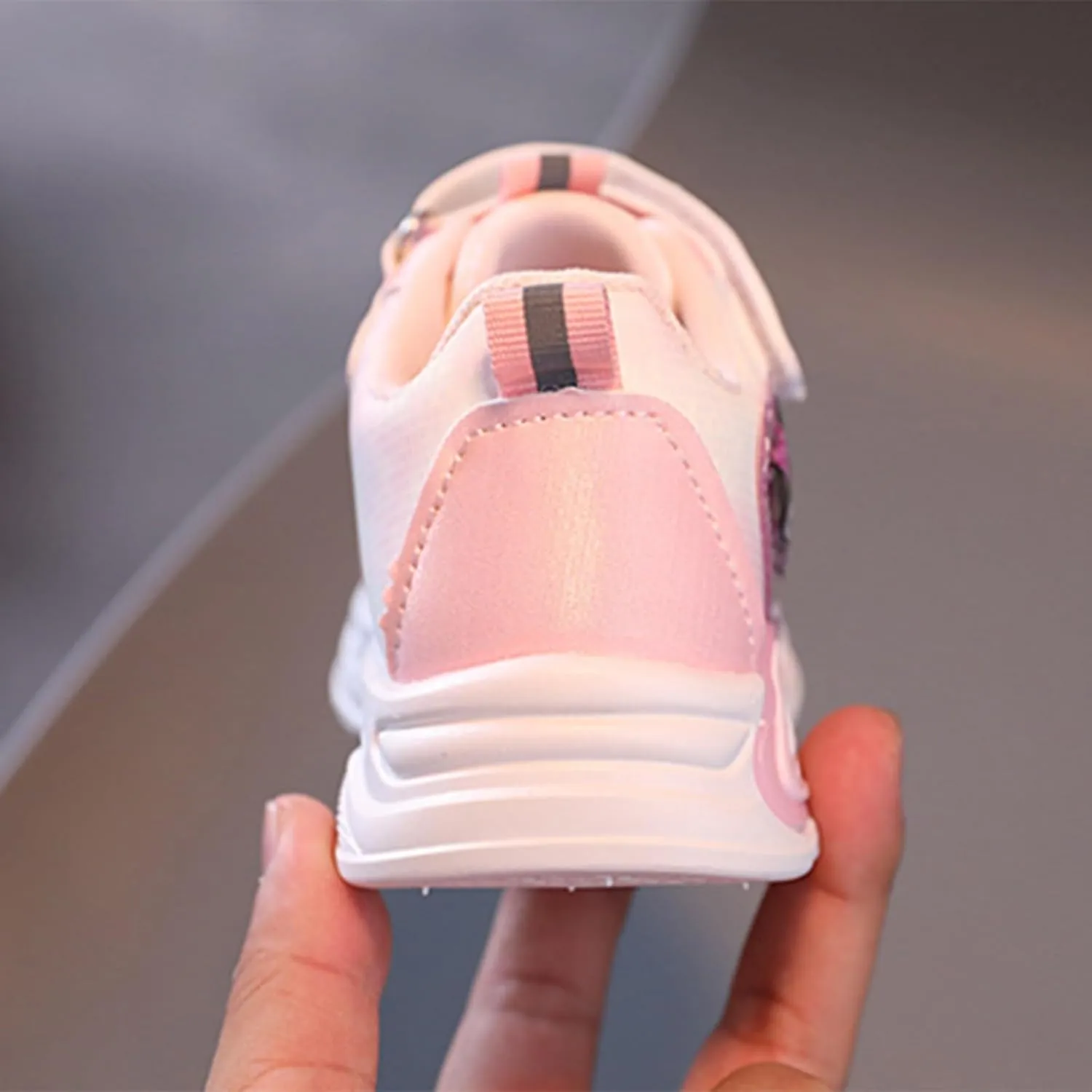 Toddler Boys Girls Light Up Shoes Kids Flashing Lightweight Mesh Breathable Adorable Running Sneakers for Little Kid