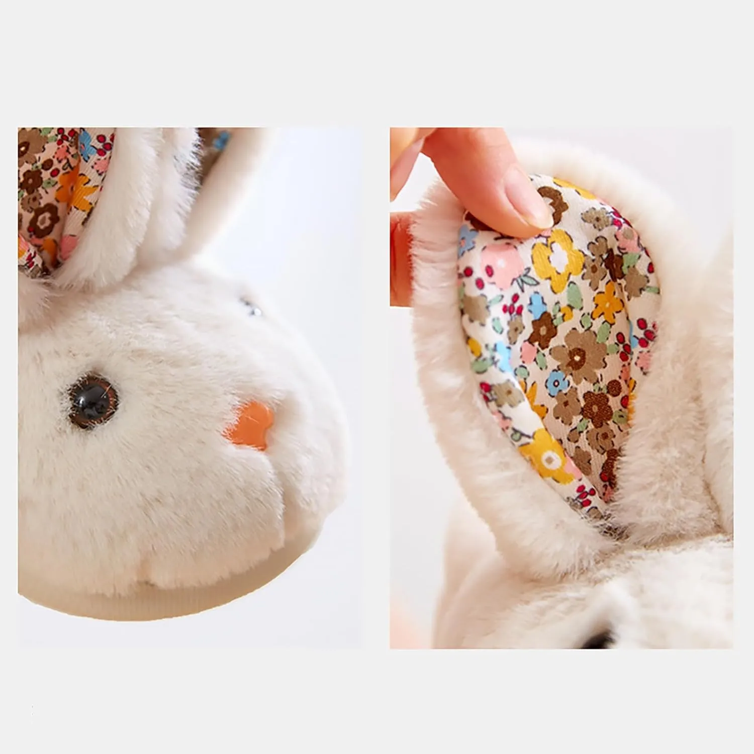 Toddler Girls Boys Home Slippers Fuzzy Warm Winter Indoor Bunny Slipper Kids Flat Lightweight Plush Shoes