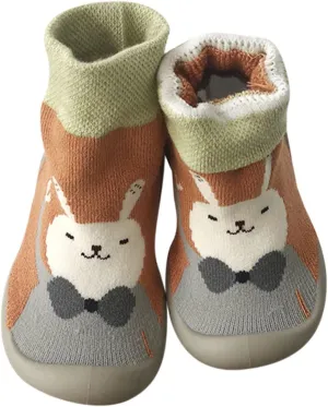 Toddler Sock Shoes,Baby Winter Warm Shoes Cartoon Christmas Deer Shape Shoes Baby Soft Sole Shoes Baby Shoes
