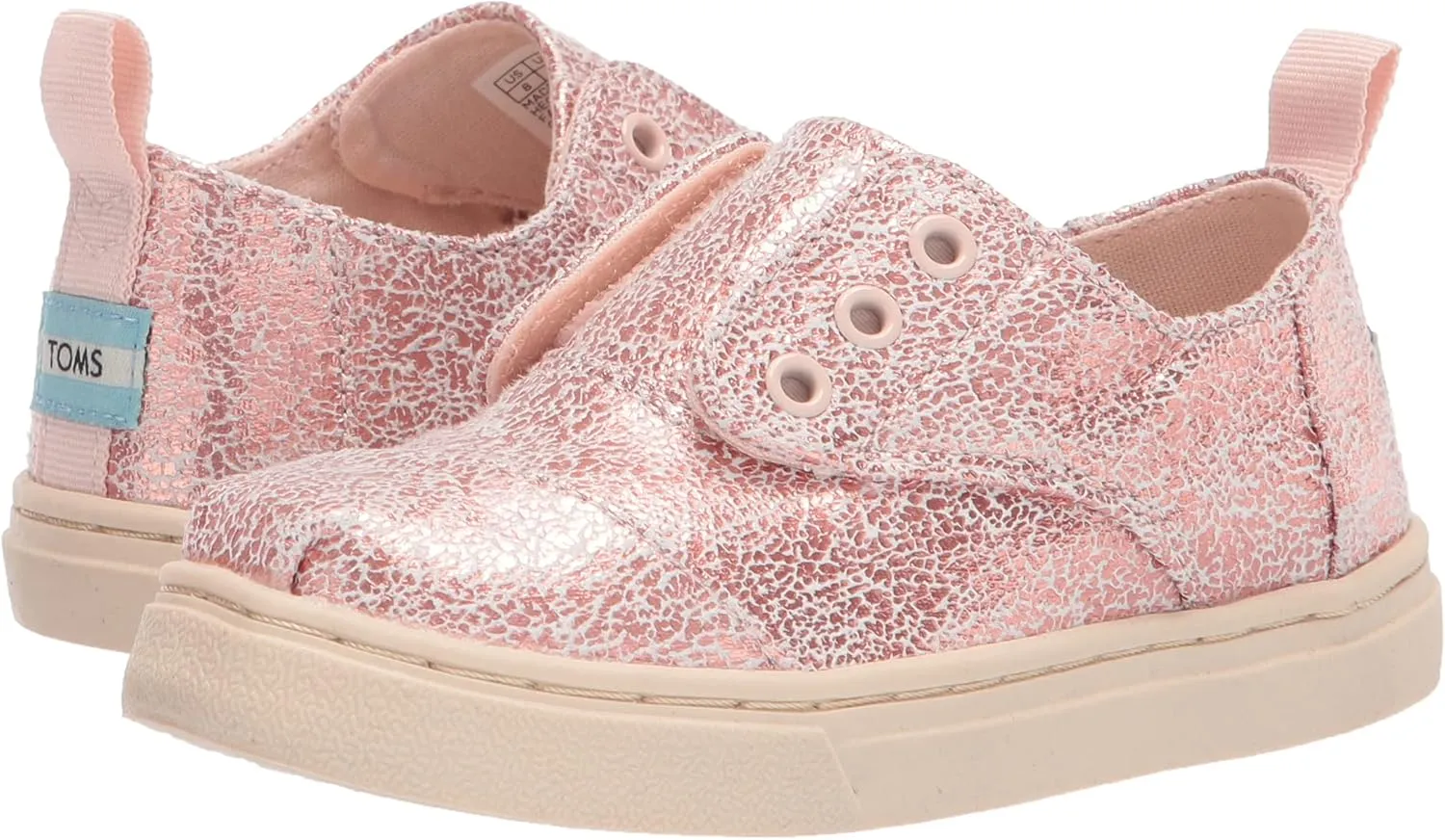 TOMS Kids Boys Cordones Lace Up Sneakers Shoes Casual - Grey