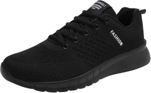 Wide Walking Shoes for Men Comfortable Breathable Stretch Canvas Slip on Sneaker Arch Support Plantar Fasciitis