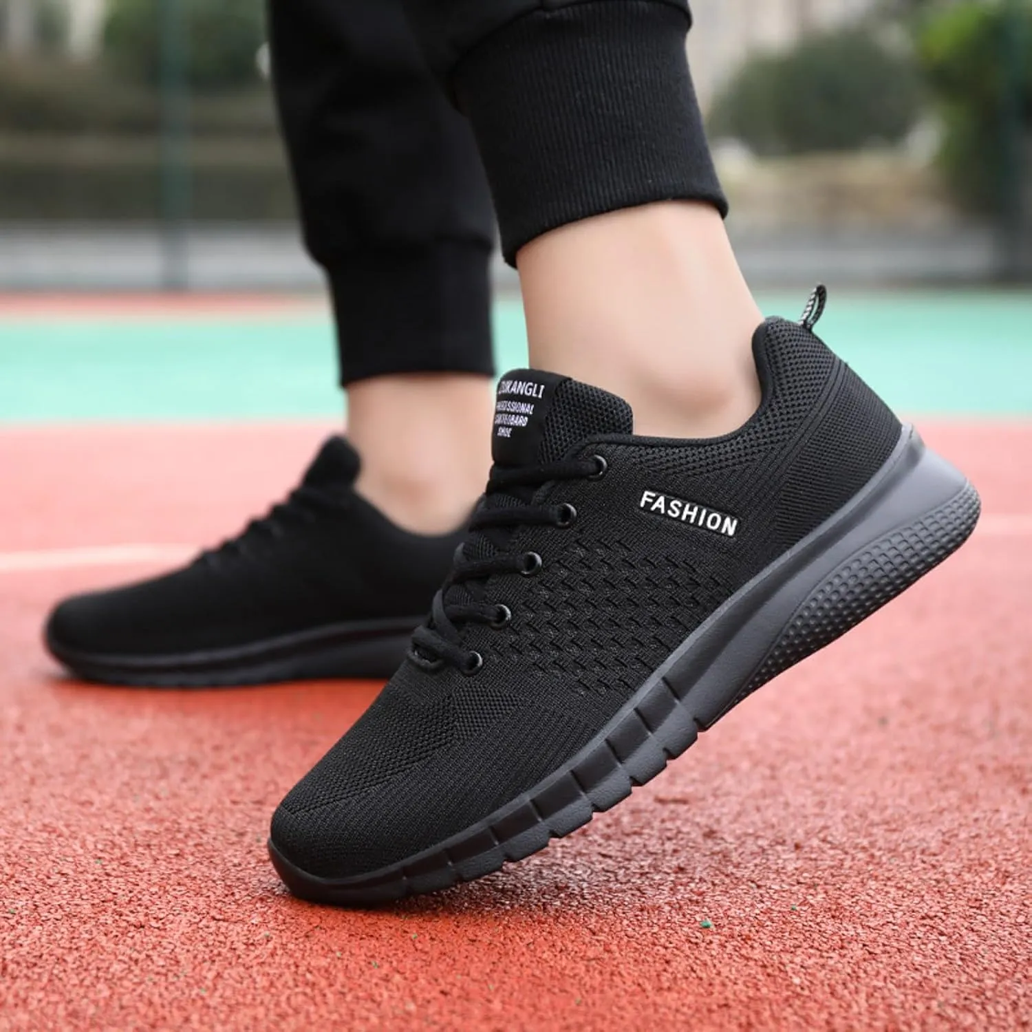 Wide Walking Shoes for Men Comfortable Breathable Stretch Canvas Slip on Sneaker Arch Support Plantar Fasciitis