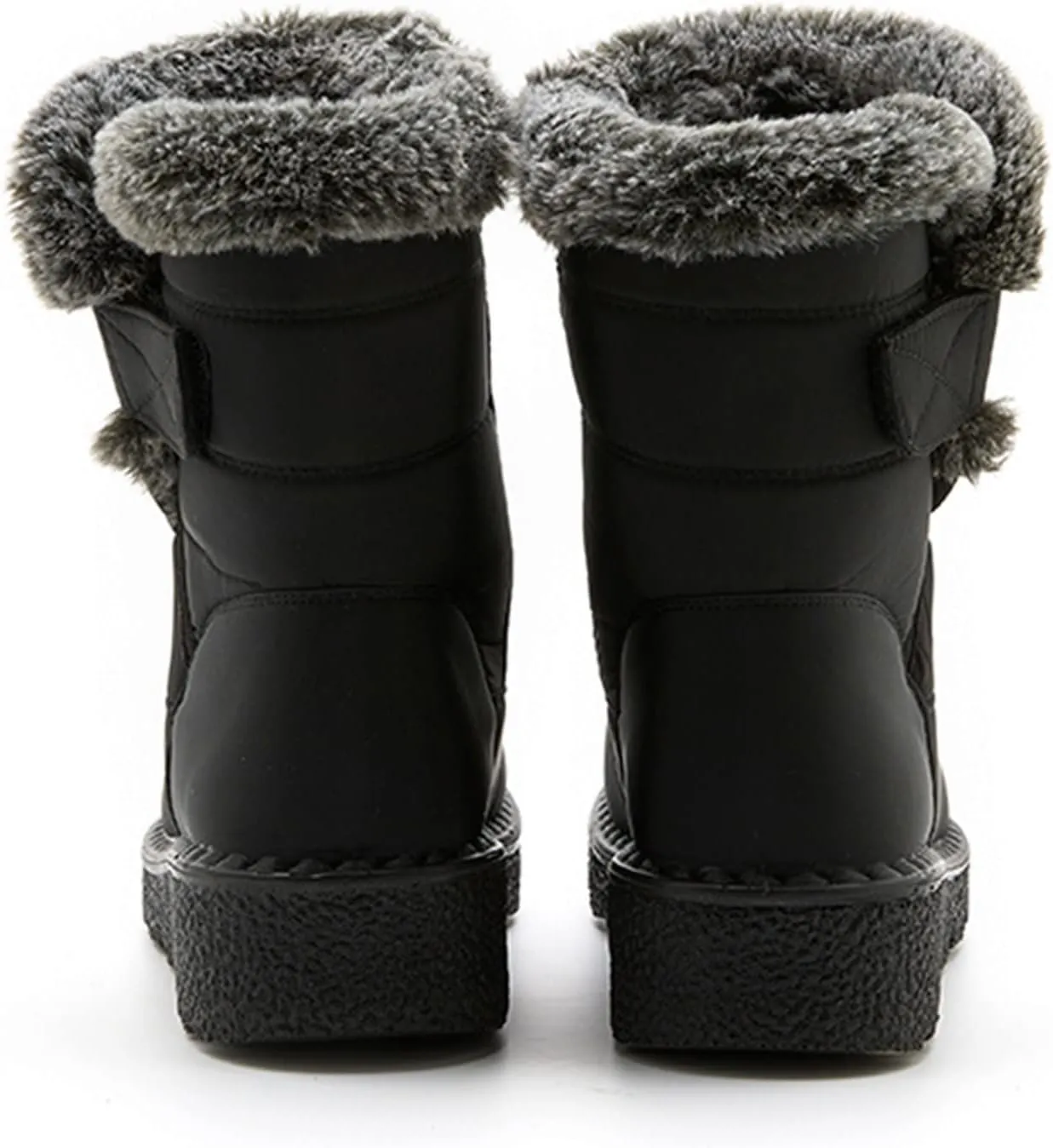 Winter Work Boots for Men Casual Comfortable Plush Lined Winter Hiking Sneakers for Men Cold Weather Snow Boots
