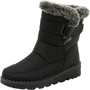 Winter Work Boots for Men Casual Comfortable Plush Lined Winter Hiking Sneakers for Men Cold Weather Snow Boots