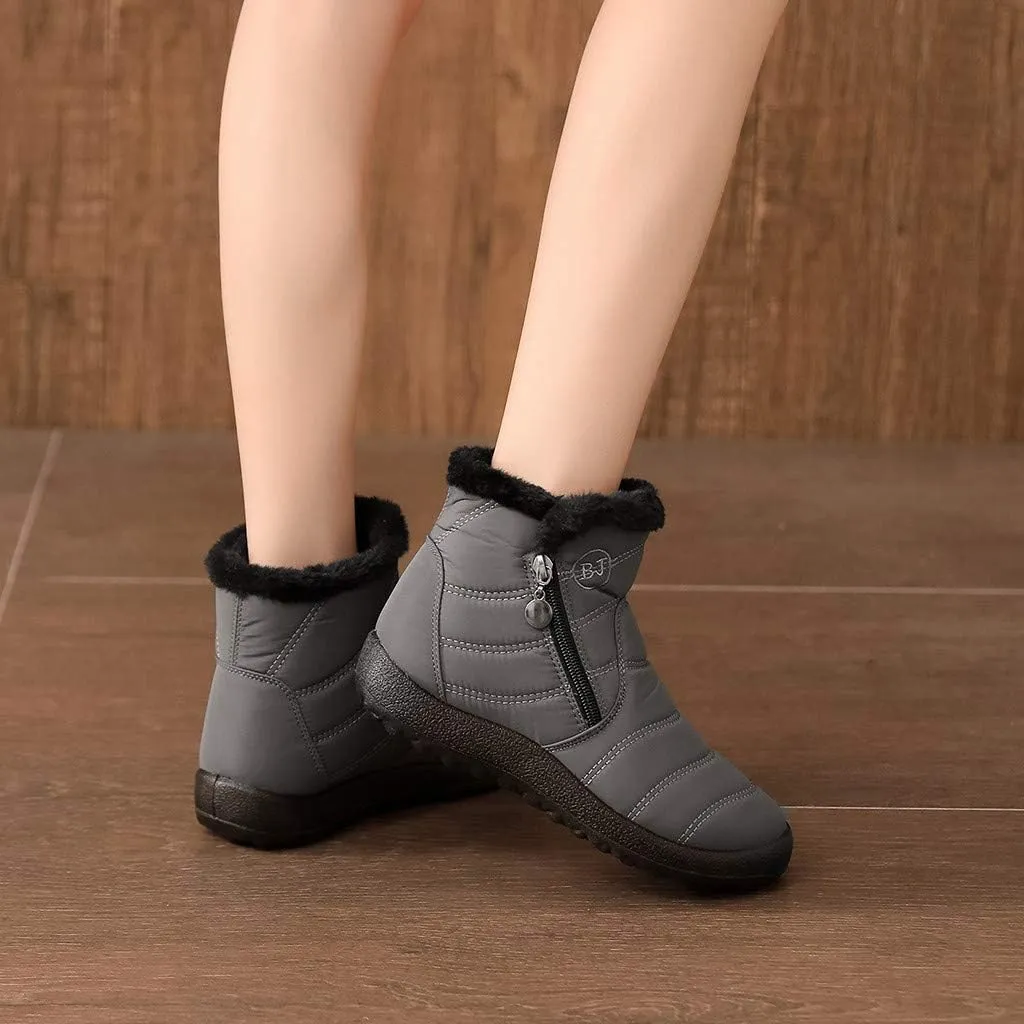 Women Boots Winter Waterproof Adults Snow Shoes Womens Snow Boots Winter Warm Ankle Boots Non Slip Snow Boot for Women Rain Boots Women Men Winter Booties