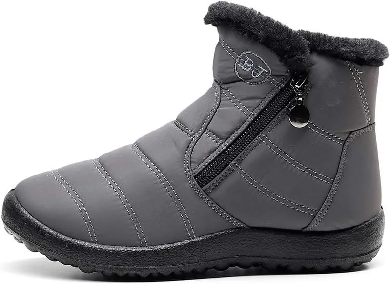 Women Boots Winter Waterproof Adults Snow Shoes Womens Snow Boots Winter Warm Ankle Boots Non Slip Snow Boot for Women Rain Boots Women Men Winter Booties