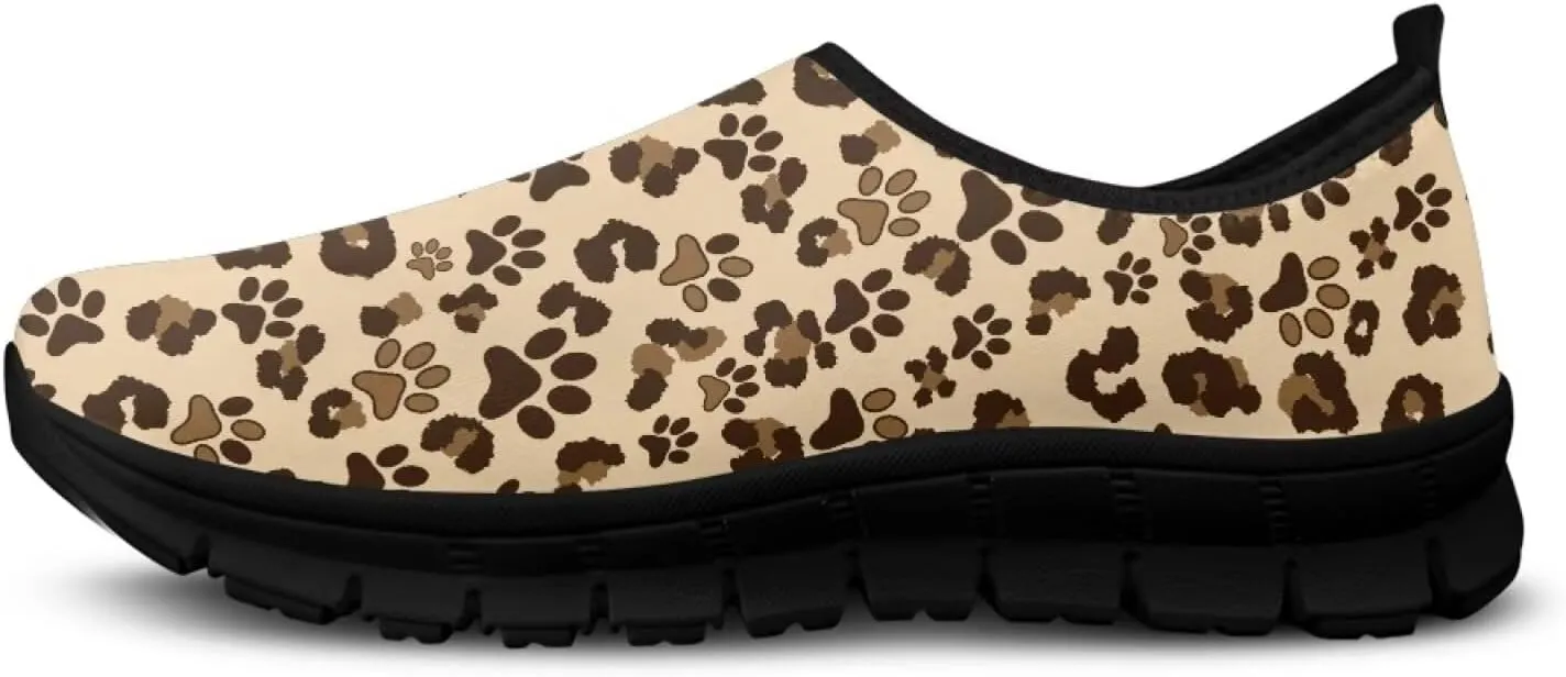 Women Casual Loafers Memroy Foam Fashion Walking Shoes Low Cut Anti-Skid Running Sneakers