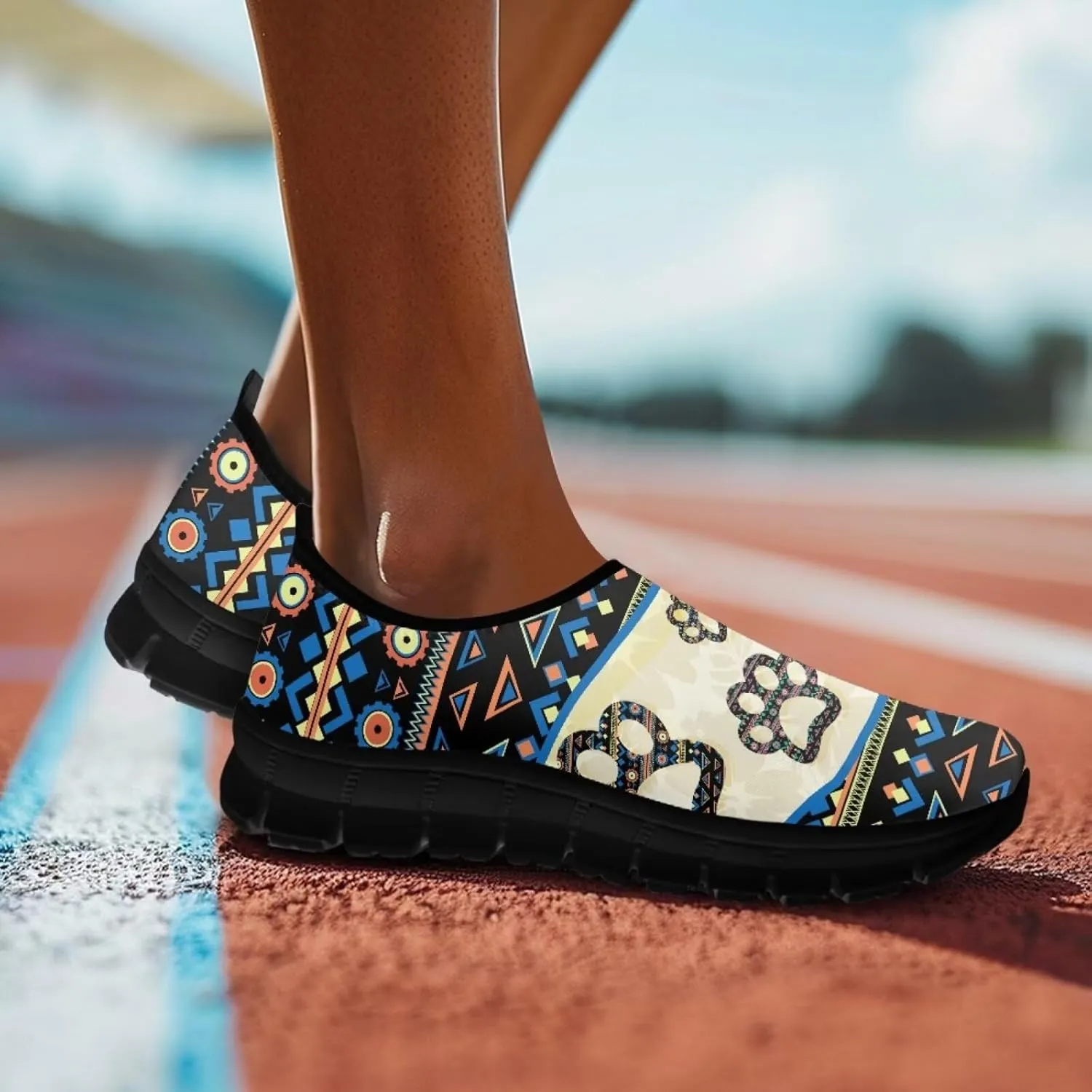 Women Casual Loafers Memroy Foam Fashion Walking Shoes Low Cut Anti-Skid Running Sneakers