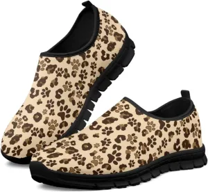 Women Casual Loafers Memroy Foam Fashion Walking Shoes Low Cut Anti-Skid Running Sneakers