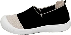 Women's Casual Slip-On Loafers Comfortable Round Toe Flat Shoes for Daily Wear and Travel