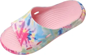 Women's Cloud Slides Indoor Slipper for Gym Soft Sole Breathable Slides Sandals Pillow Slippers for Women