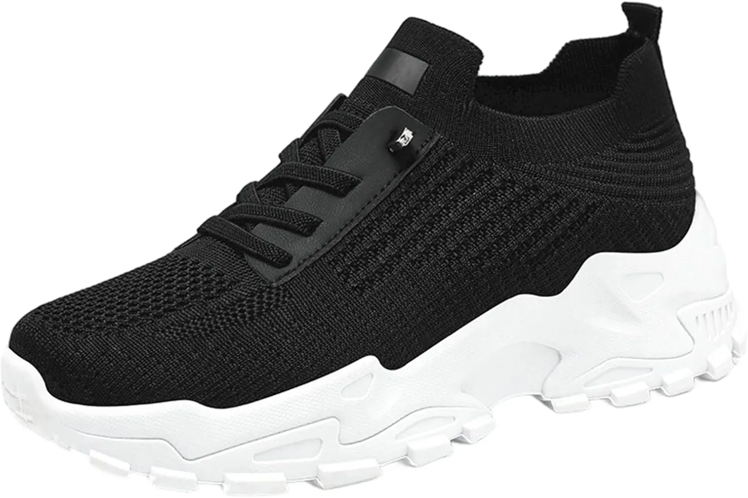 Women's Fashion Sneakers Comfortable Slip On Mid Heel Casual Shoes for Spring Summer Outfits with T Shirts Jeans